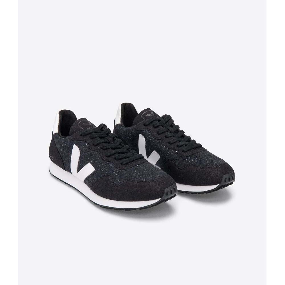 Black Women's Veja SDU REC FLANNEL Running Shoes | AU 435ZUT